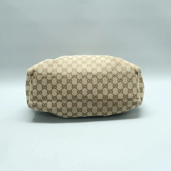 GUCCI Brown Leather Tote Bag 195-122024 - Picture 5 of 12